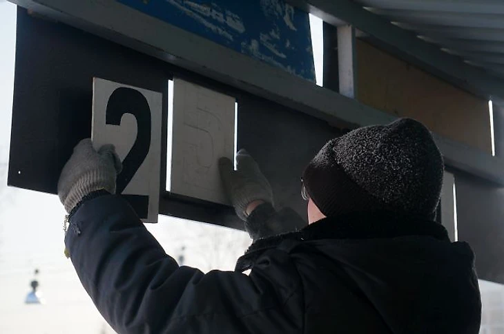 Фрагмент матча &quout;Алмаз&quout; (Зеленогорск) – &quout;Ачинск-Роснефть&quout; (Ачинск)