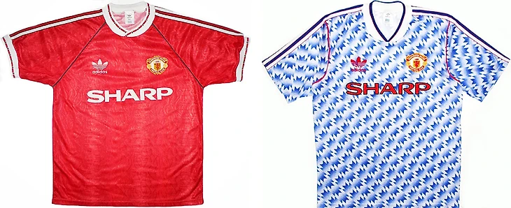 Форма &quout;Манчестер Юнайтед&quout; в сезоне 1990/92.