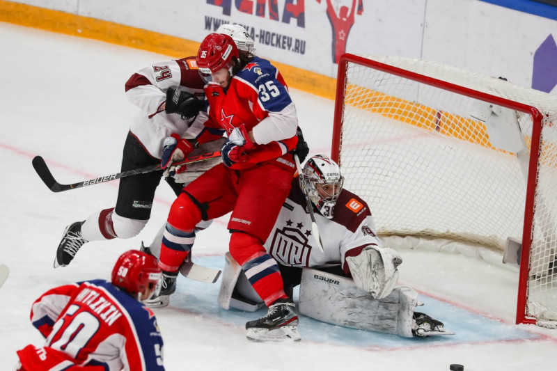 Динамо Рига ведя в счете 3:1, все же упускает победу в овертайме против ЦСКА