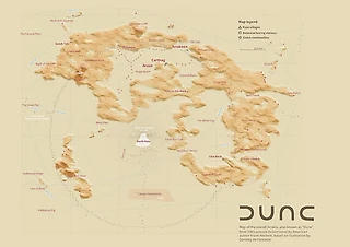 Интерактивная карта Dune: Awakening