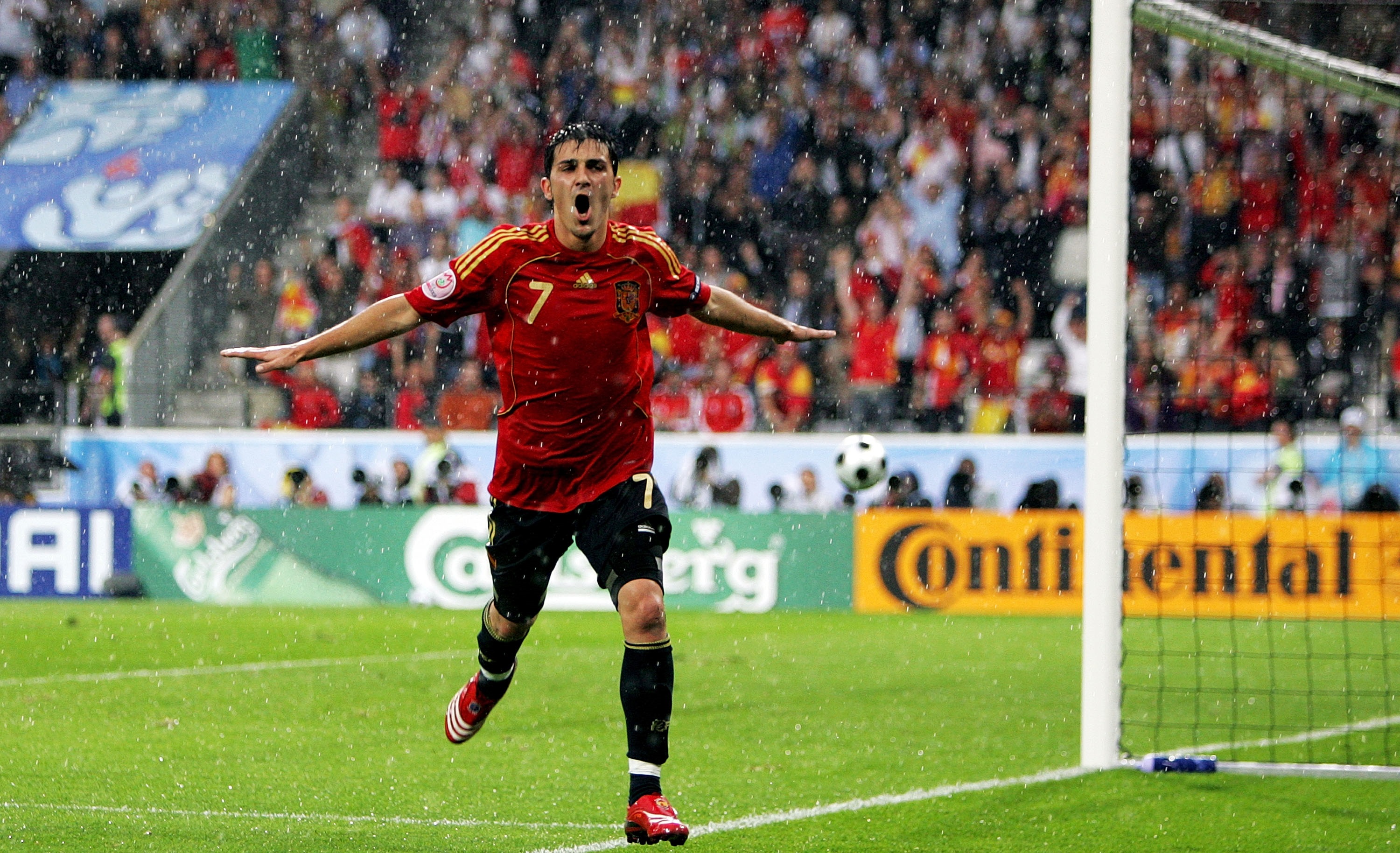 Давид Вилья, Сборная Испании по футболу, Евро-2008