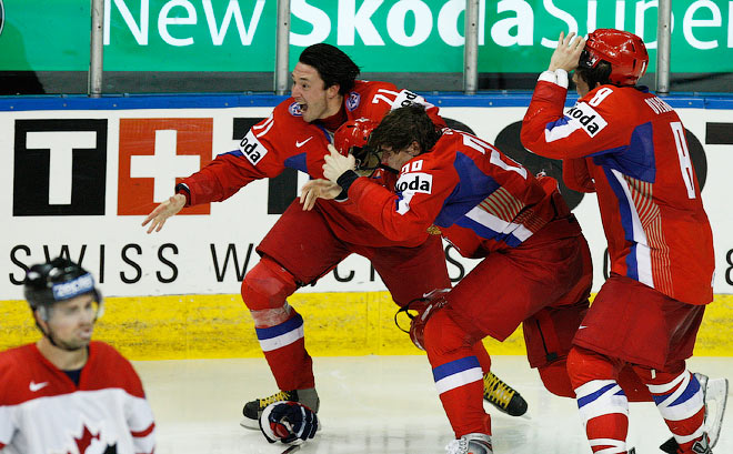 Квебек. Финал чемпионата мира по хоккею. 2008 год
