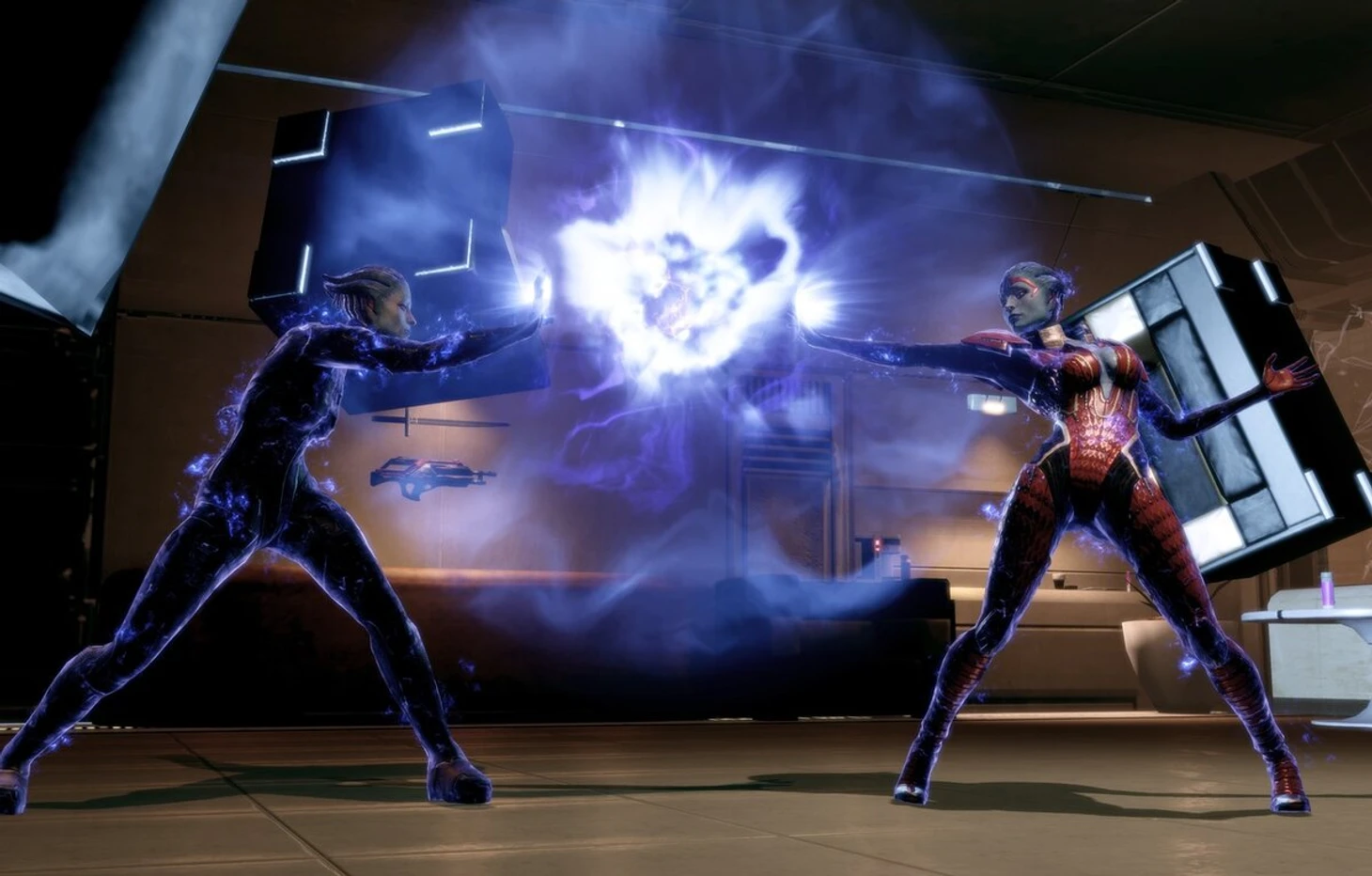 Солдат и Разведчик разобраны, теперь время разобрать самого "фиолетового" бойца, готового кидать биотикоболы на дальние, средние и близкие расстояния.-3