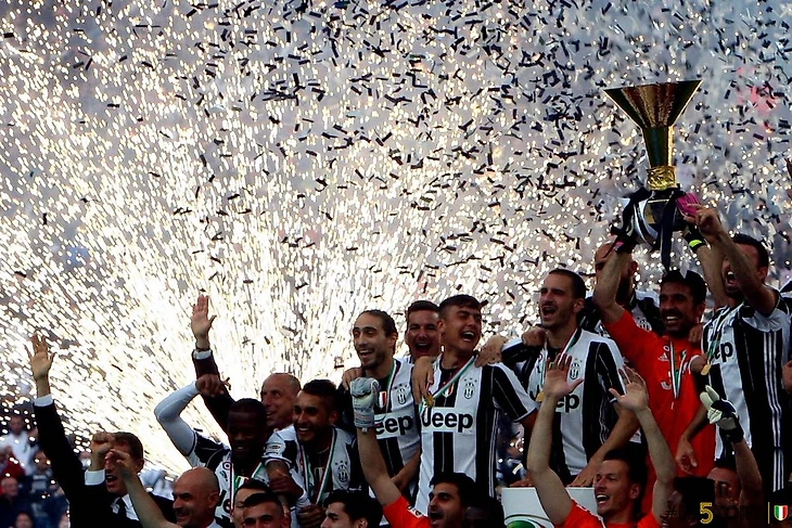 Ювентус - чемпион Италии 2015-16