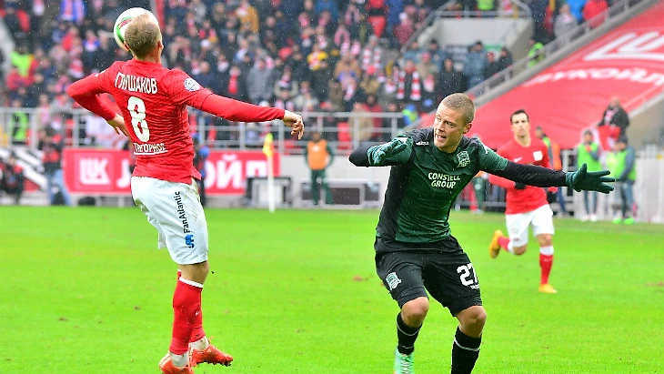 Товарищеский матч: Спартак - Краснодар