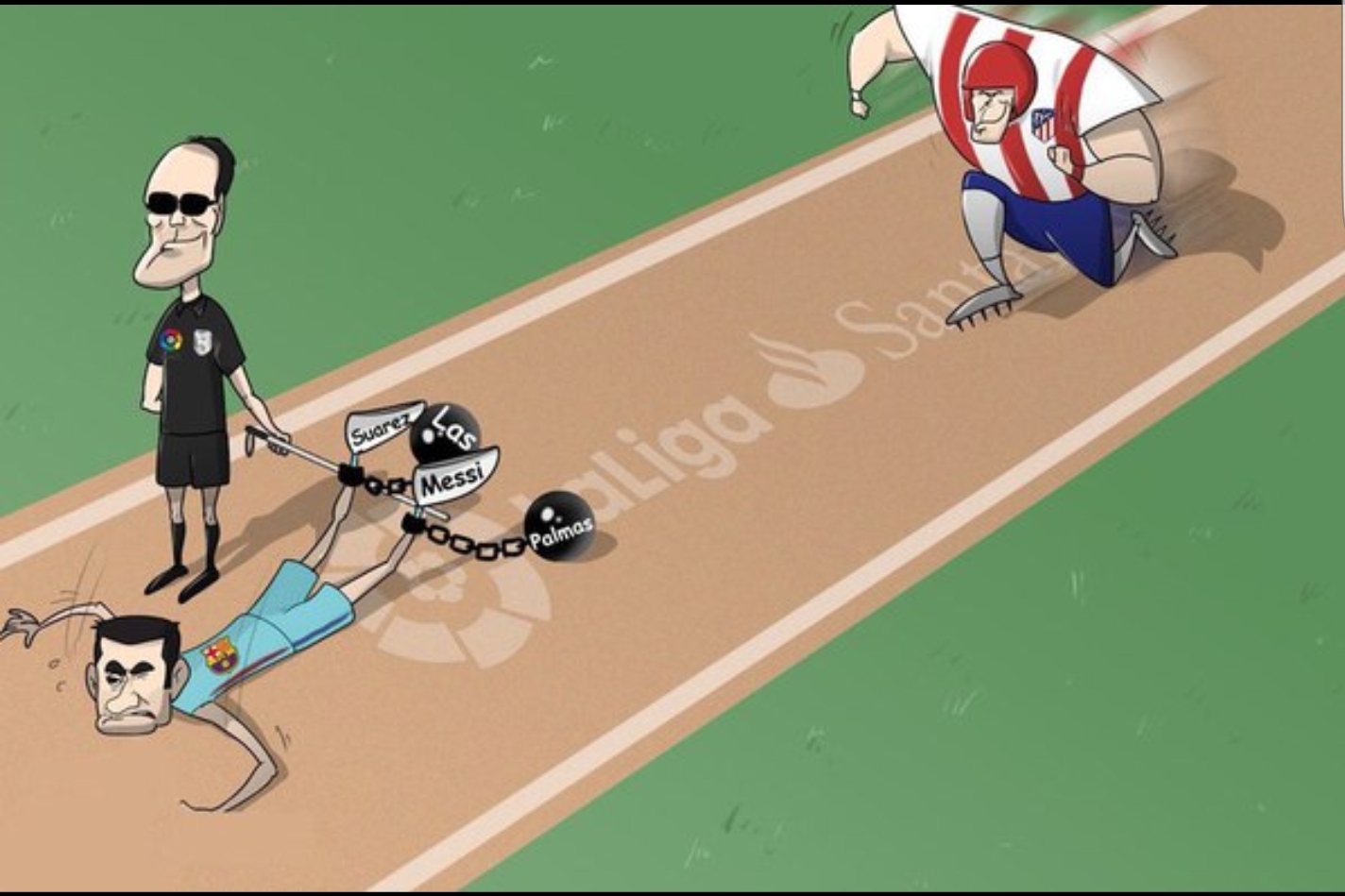 «Атлетико» в погоне за «Барселоной»