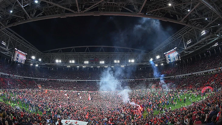 Самая посещаемая команда чемпионата