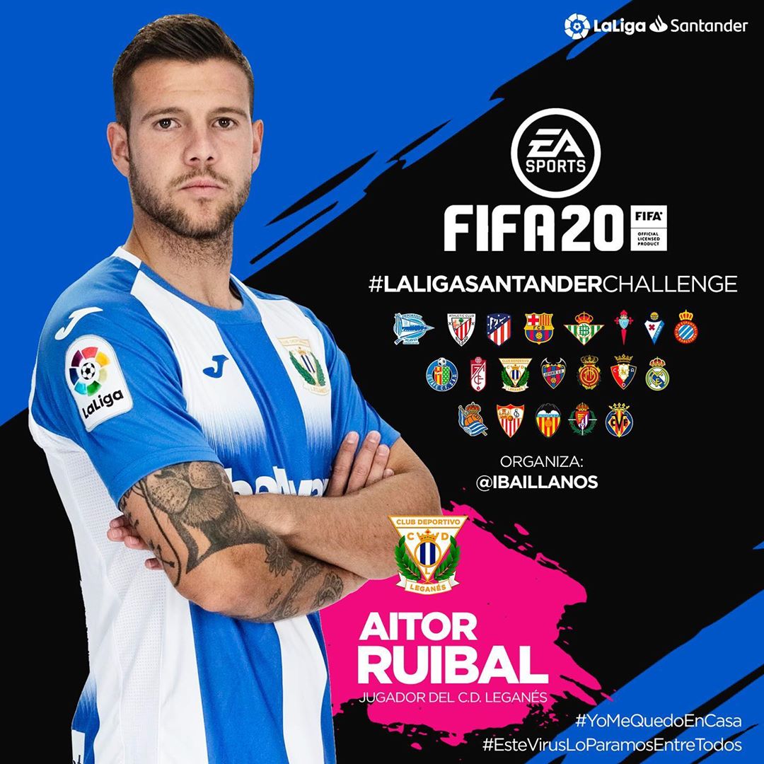 Айтор Руибаль — финалист «La Liga Santander Challenge» в составе «Леганес» по FIFA20. 