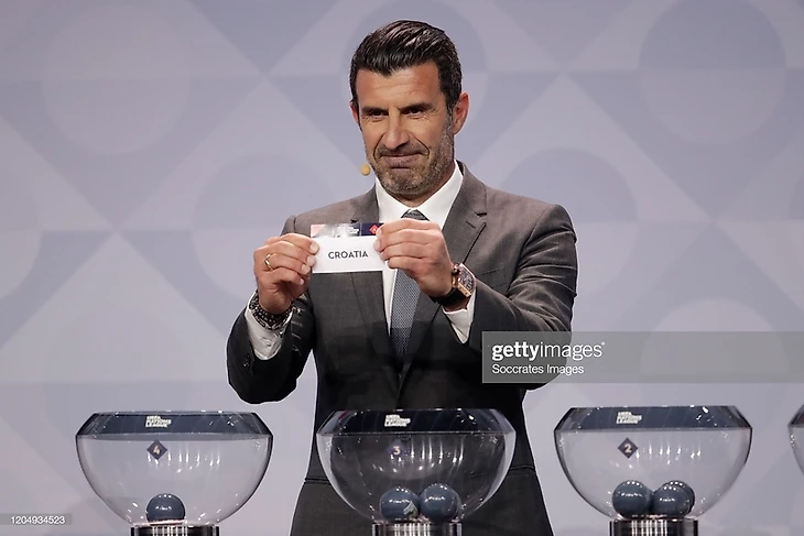 Луиш Фиго проводил жеребьевку