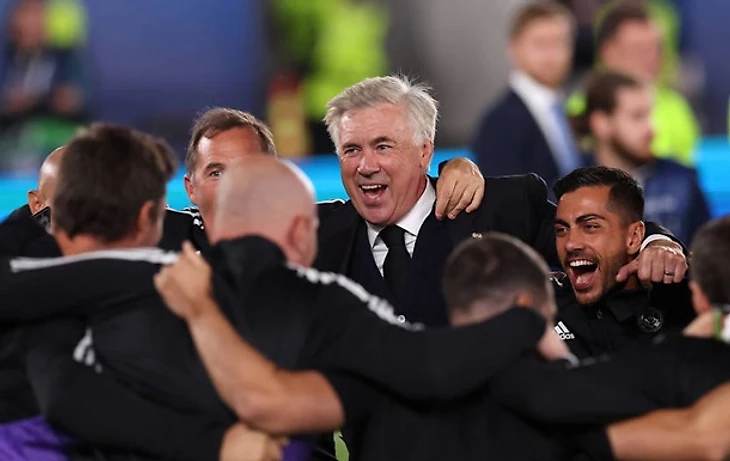 Ancelotti was happy to start the season with a win in the UEFA Super Cup -  Athletistic