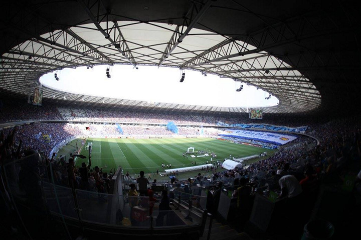 Как проходят на стадион. Стадион Минейрао ЧМ 2014.
