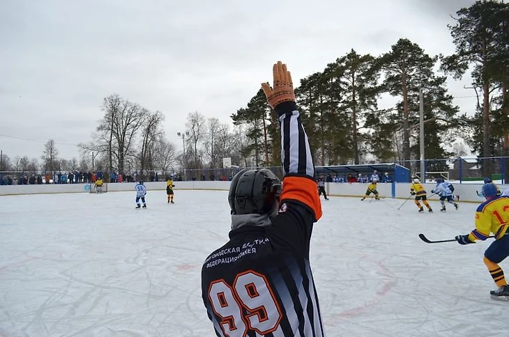 Фрагмент матча ХК &quout;Ветлуга&quout; – &quout;Союз&quout; (Шахунья)