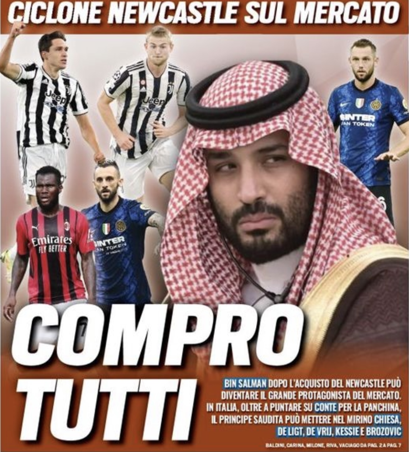 Куплю всех. Заголовки Gazzetta, TuttoSport и Corriere за 12 октября