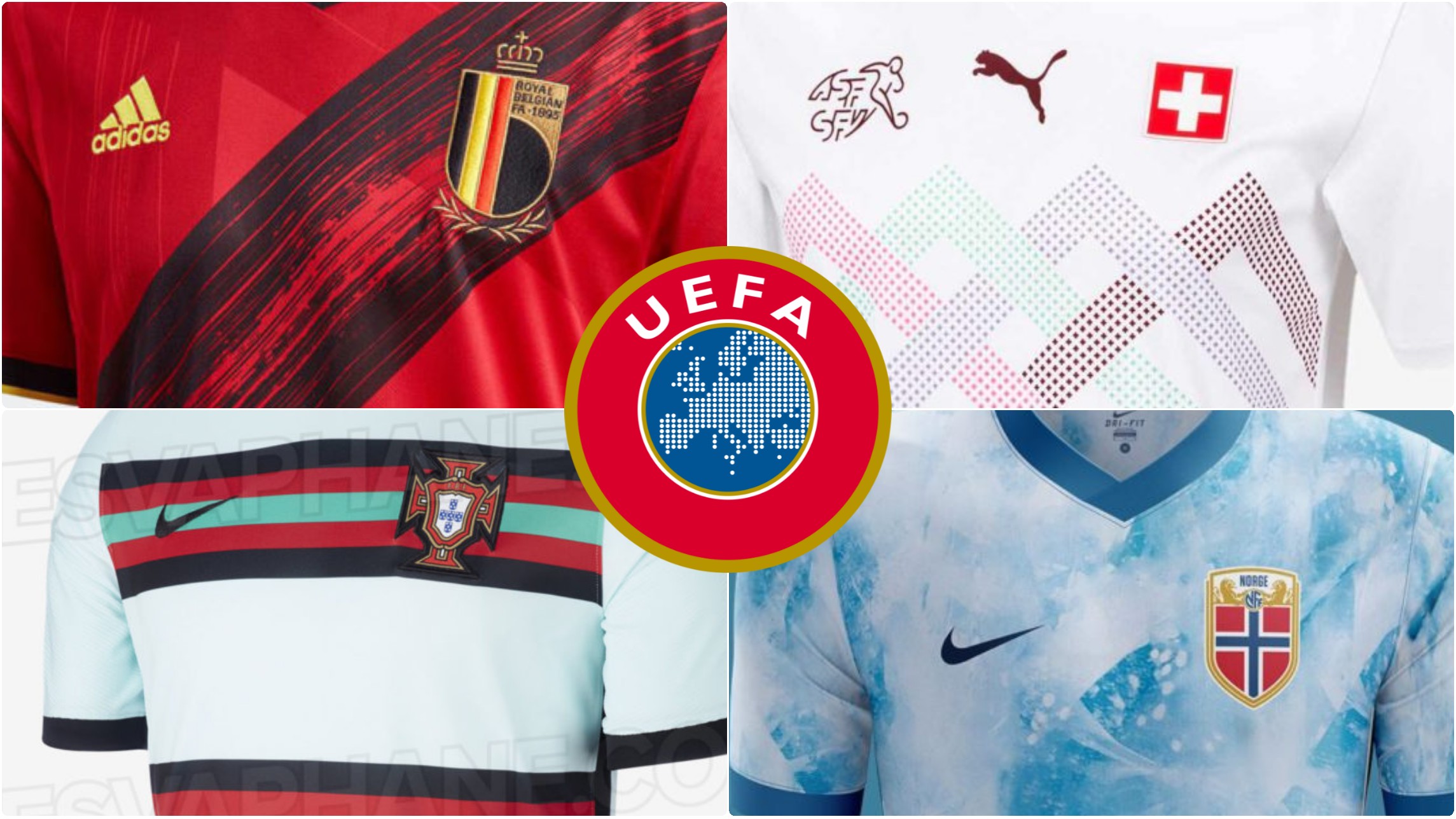 Топ 10 стильных форм сборных Европы на 2020 год. Ледяная Норвегия, огненная Бельгия и модная Италия