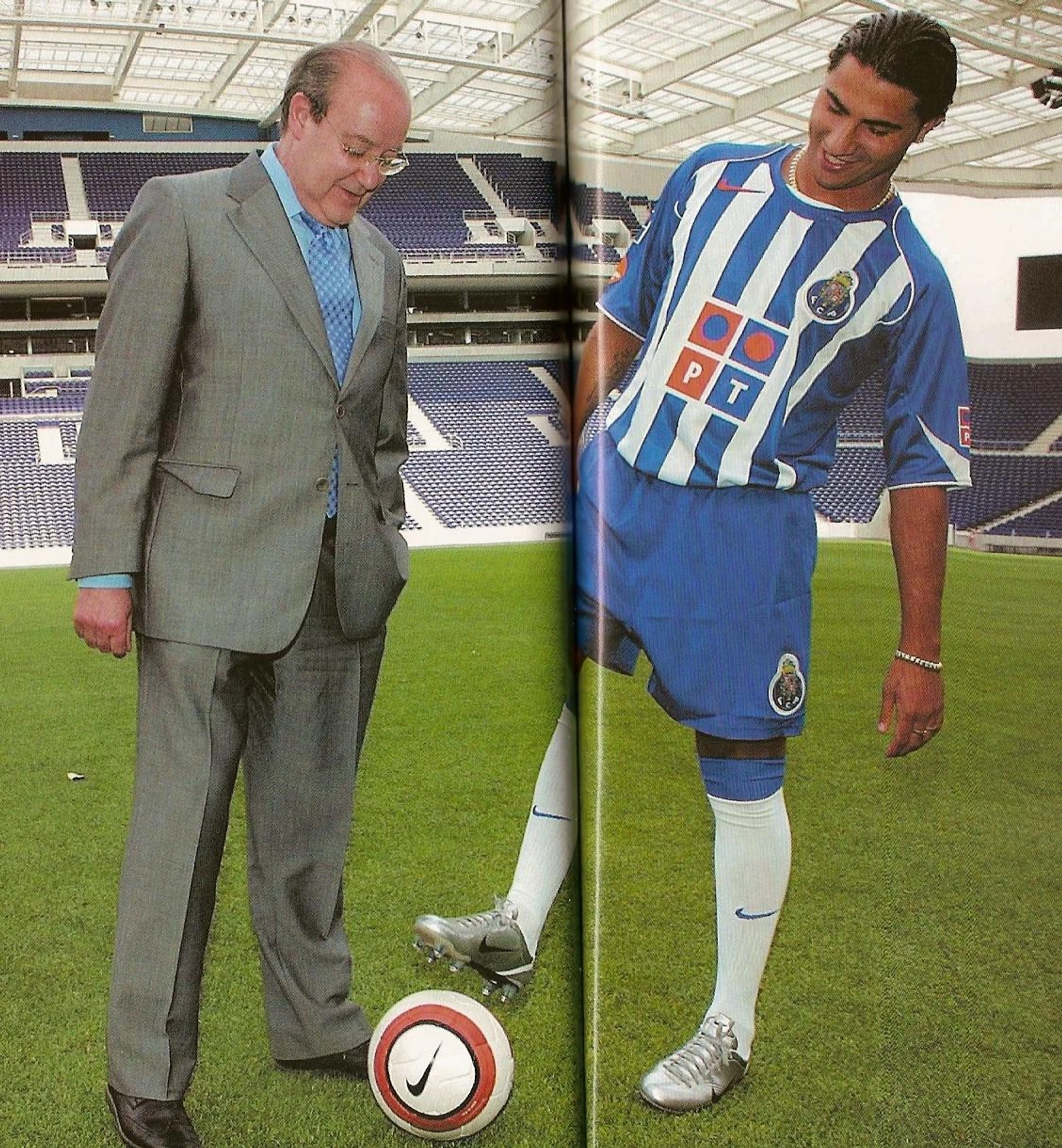 Представление в качестве игрока Порту