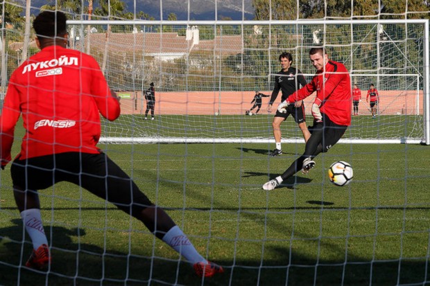 Готовимся к матчу с чехами