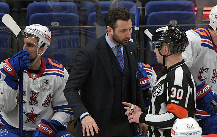 СКА вел в счете, но просто развалился в формате 4-на-4. Не справились со скоростью 41-летнего Попова