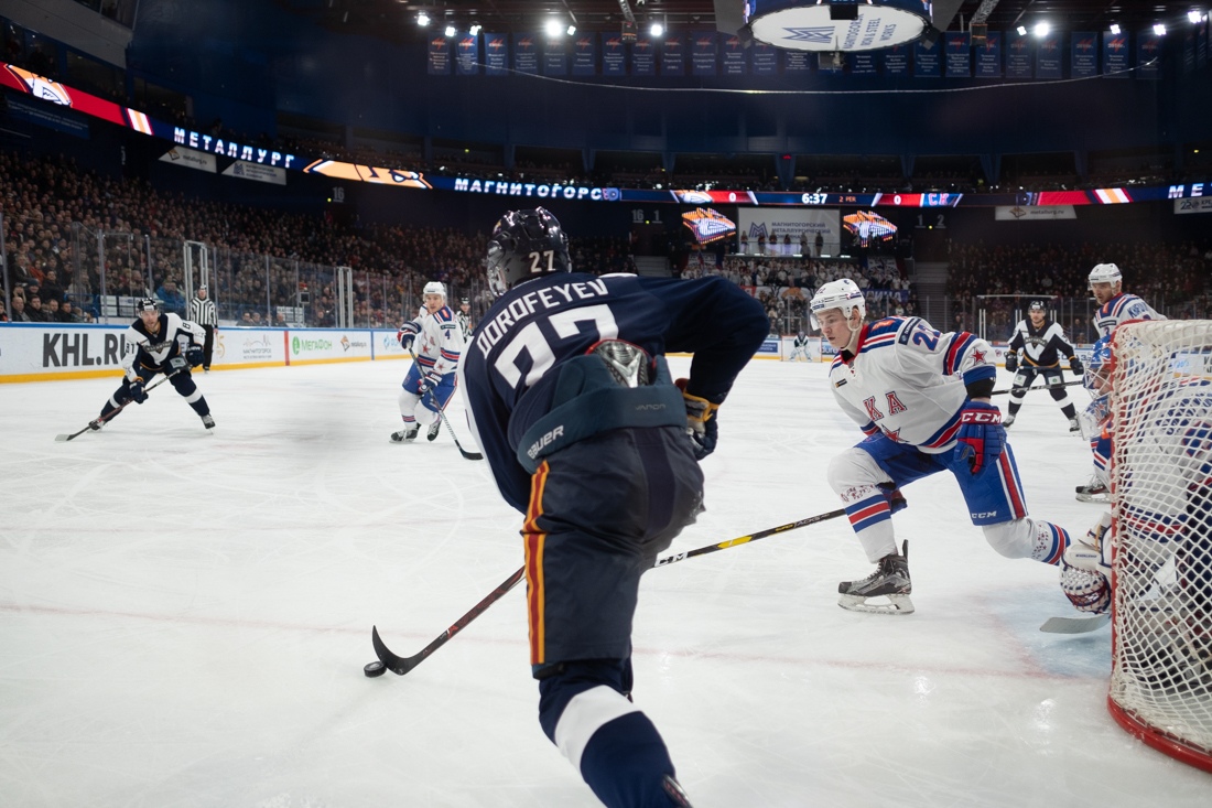 Армейцы с Невы второй раз в сезоне обыграли «Металлург». Огненный фотообзор матча в Магнитогорске!