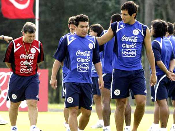 Тренировка сборной Парагвая