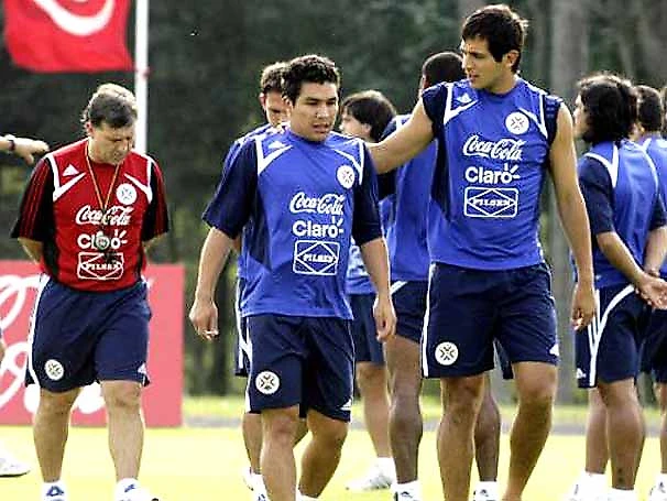 Тренировка сборной Парагвая