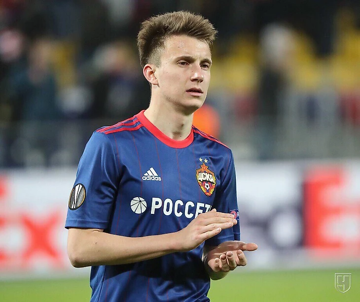 Александр Головин, полузащитник московского ЦСКА