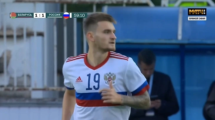 Железнов в сборной