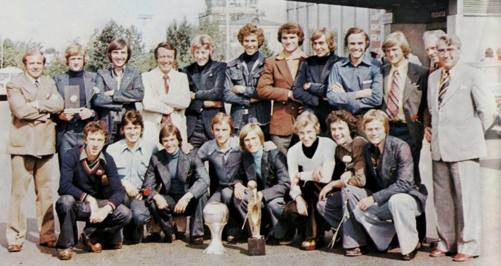 Сборная СССР - первый чемпион мира среди молодёжных команд 1977 года