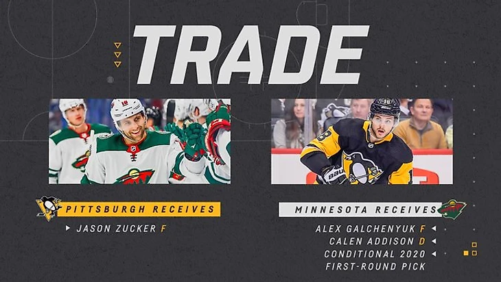 Penguins finally land Jason Zucker in trade with Minnesota Wild -  CBSSports.com
