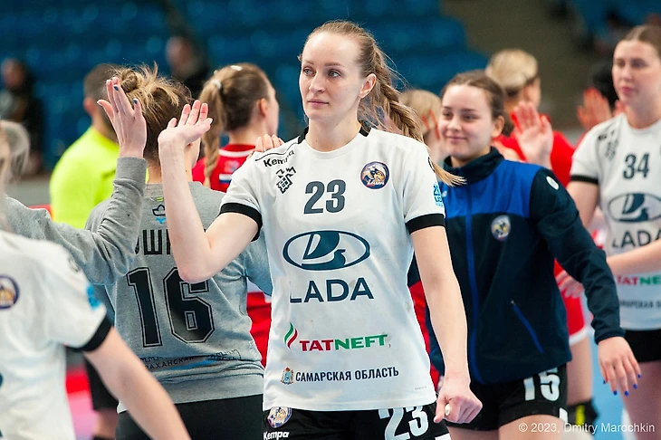 Olimpbet Суперлига. Анна Голубева: "Приятно забрасывать мячи. Но интересы команды в приоритете", изображение №1