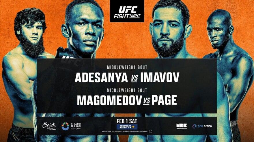 Прогнозы на бои UFC Fight Night 250