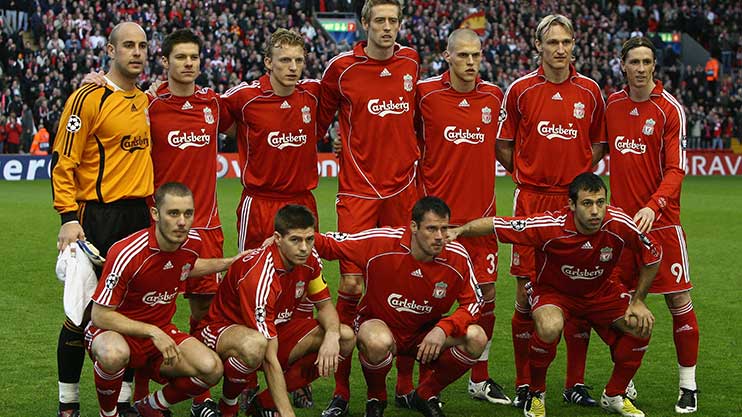 dream team liverpool