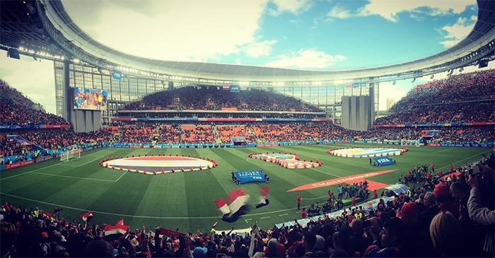 Посещаемость матча Египет - Уругвай в Екатеринбурге: почему так вышло?