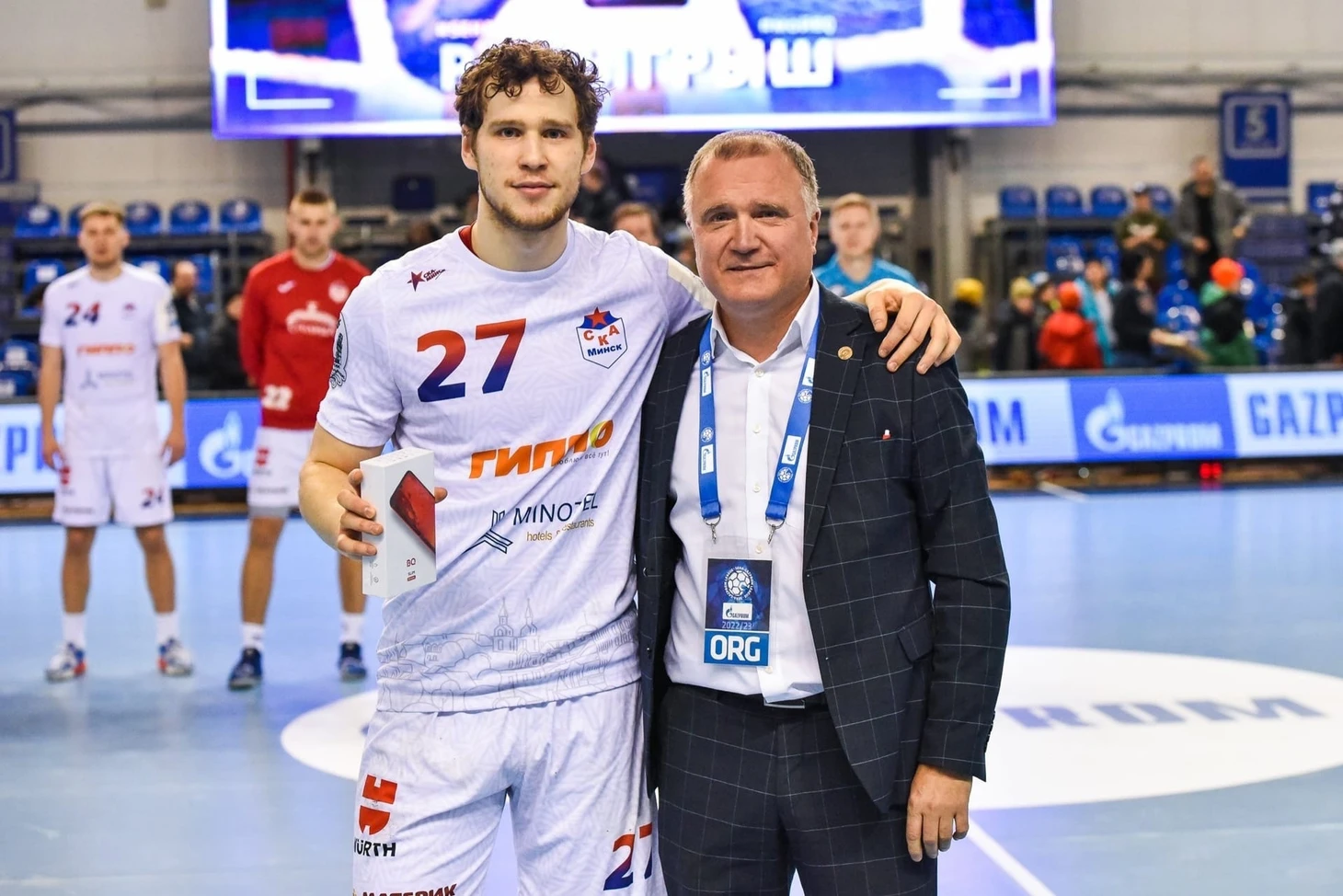 SEHA-Gazprom League. Владислав Кривенко: "Если я падаю на площадке, мама сразу в слёзы", изображение №2