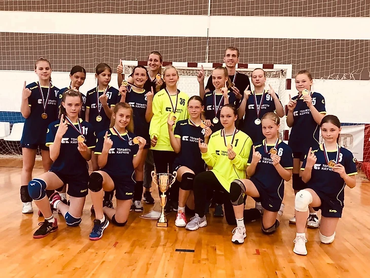 Команда &quout;Тольятти-1&quout; — победительницы первенства России