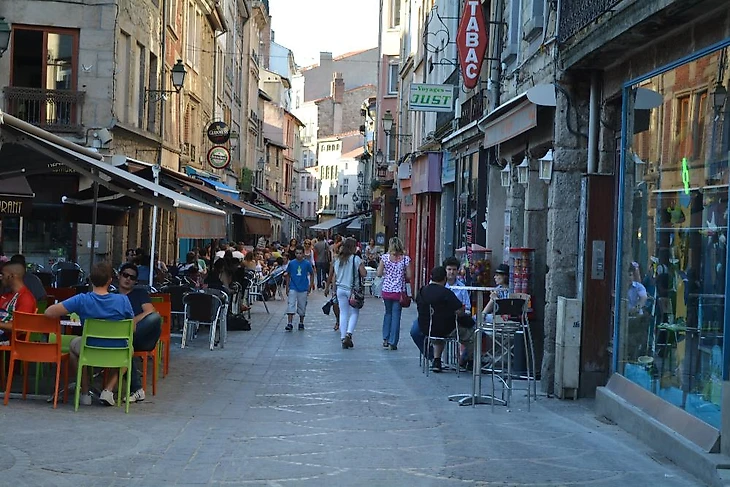 Улочки Сент-Этьена