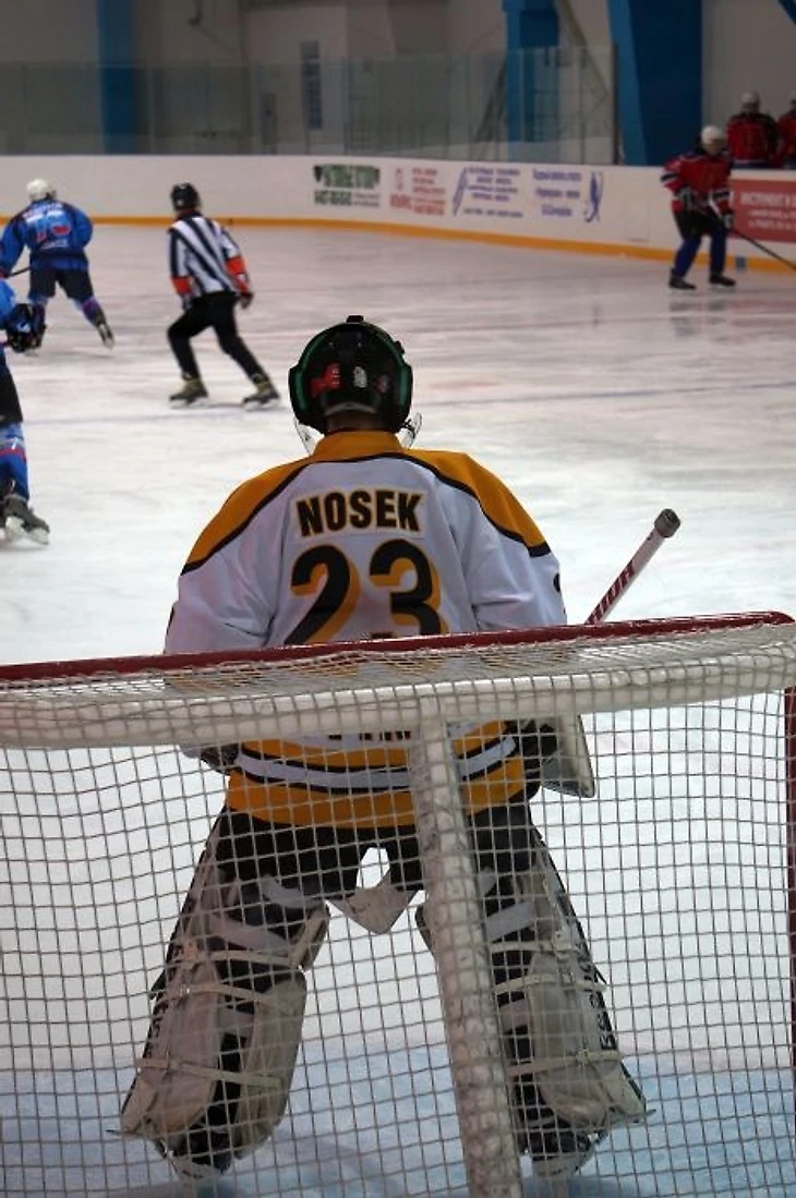 Вратарь ХК &quout;Союз&quout; (Спасск)