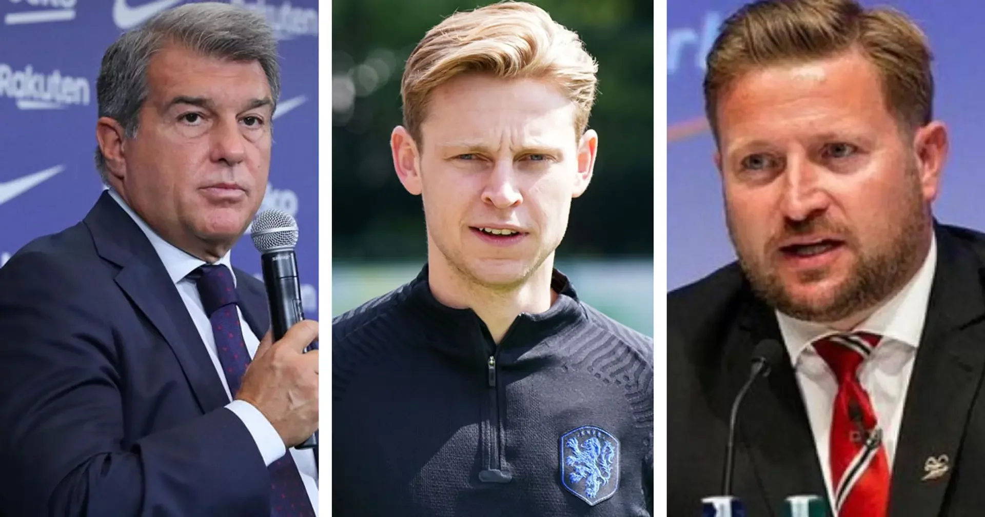 Клубы, Манчестер Юнайтед, Френки де Йонг, Барселона