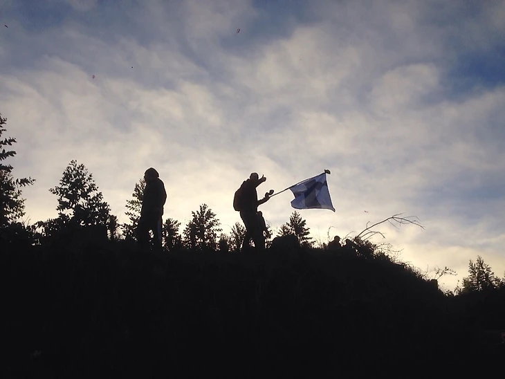 флаг Финляндии