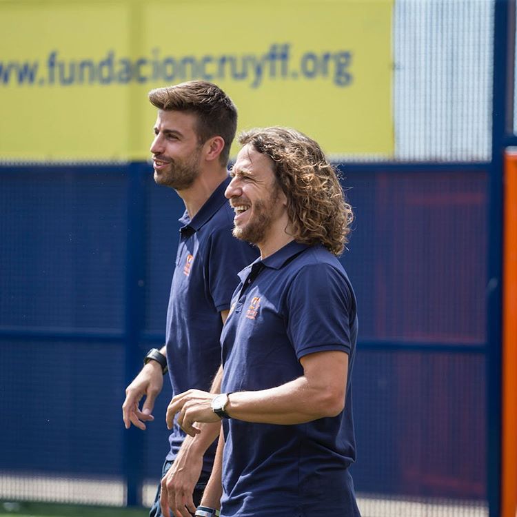 пуйоль и пике.