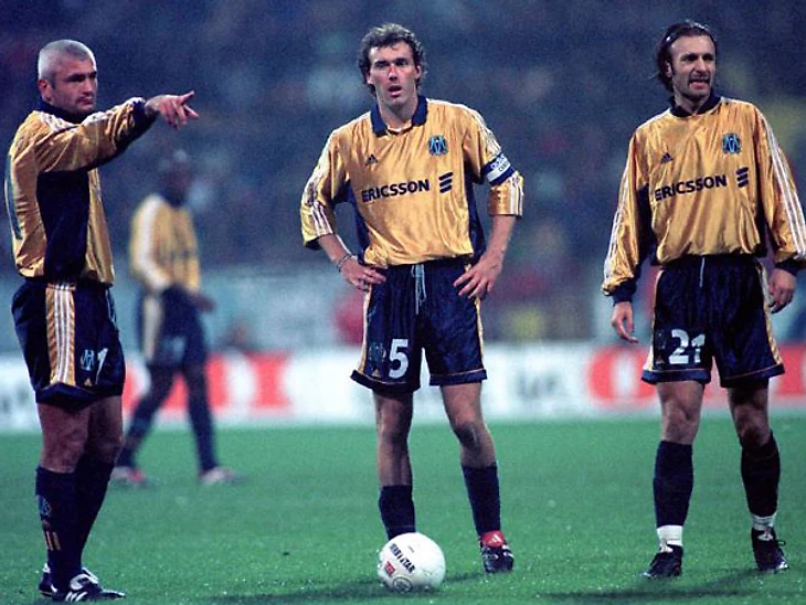 Fabrizio Ravanelli, Laurent Blanc & Christophe Dugarry