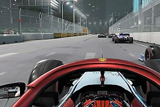 Создатели игры F1 2019 похвастались пылью на трассах ночных гонок