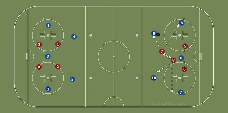 Слева игра с «Динамо», справа — со «Спартаком»