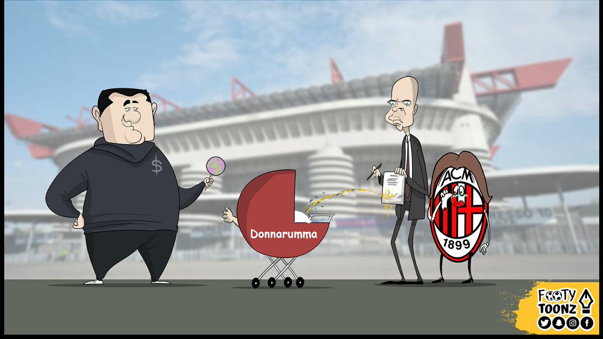 Милан, Мино Райола, Джанлуиджи Доннарумма