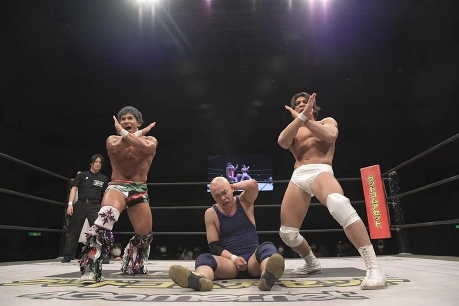 Обзор DDT Friendship, Hard Work, and Victory in Nagoya 23.02. 2021 (+ мэйн-ивент DDT Into the Fight от 28.02.2021), изображение №3