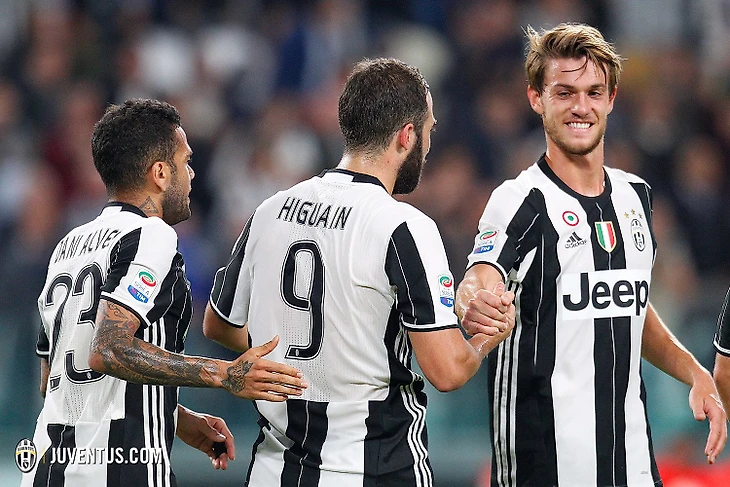 Юве - Кальяри. Ругани, Игуаин, Алвес