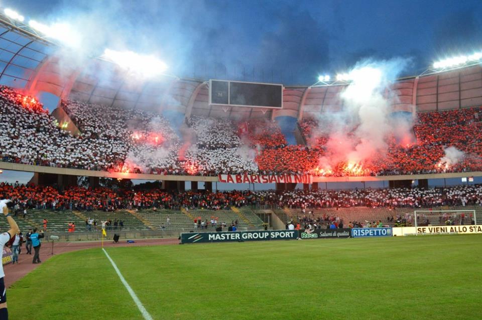 Ультрас Бари зовутся &quout;Ultras Curva Nord&quout;