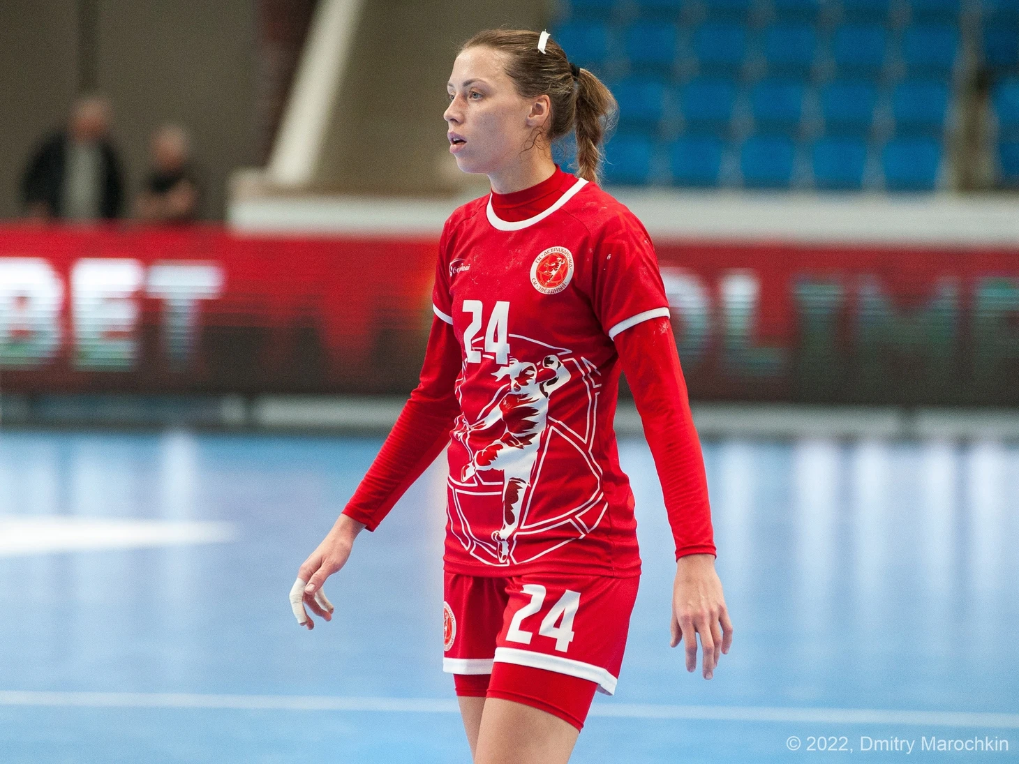 Olimpbet Суперлига. Полина Шаркова: "Играем с мужем под одним номером — 24-м. Как Коби Брайант", изображение №4