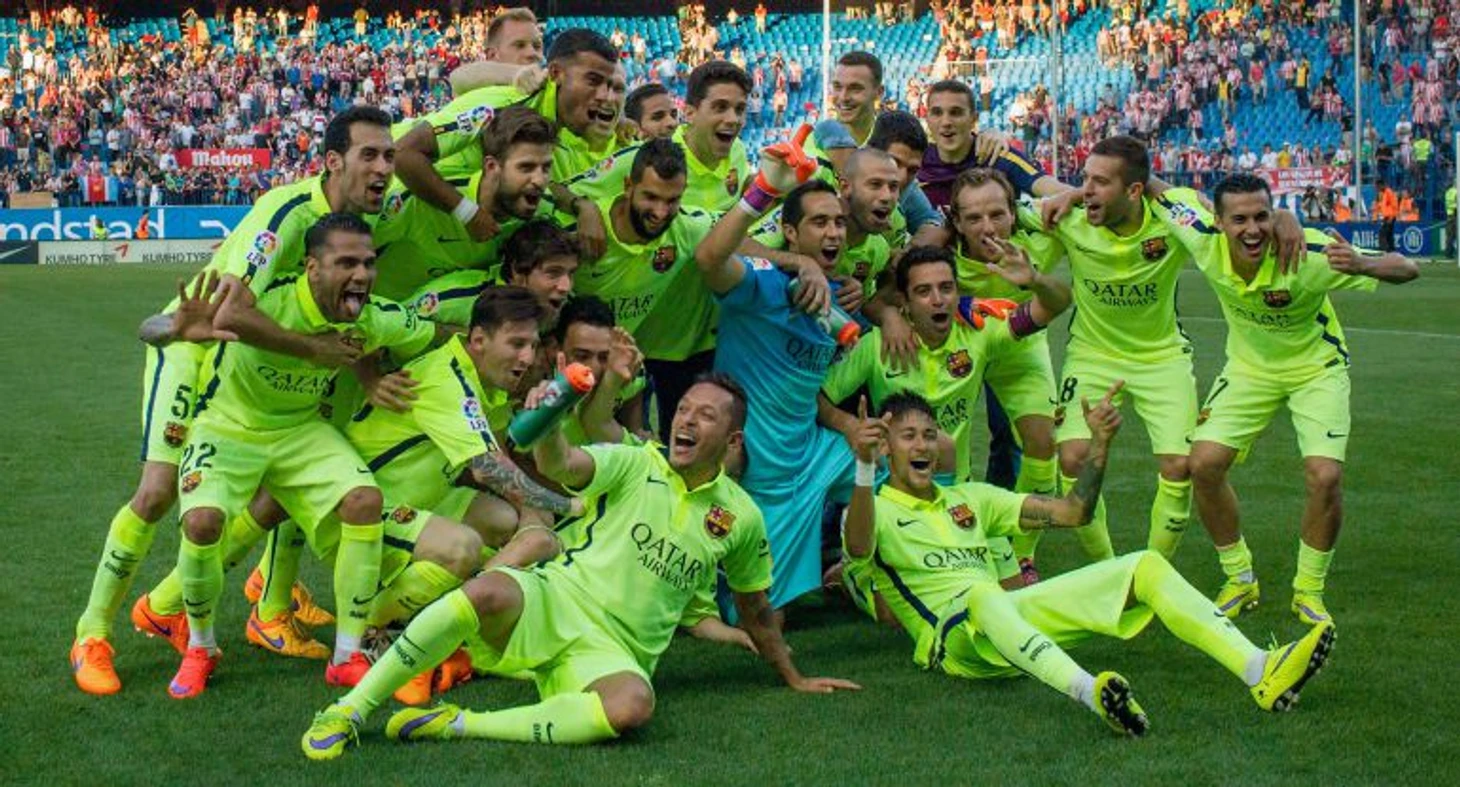 Картинки по запросу Барселона 2014/15