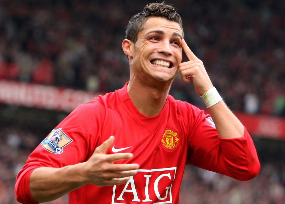 Манчестер Юнайтед, Криштиану Роналду, премьер-лига Англия