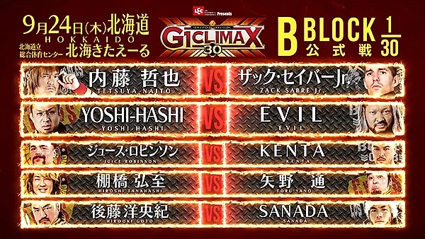 Превью NJPW G1 Climax 30, изображение №27